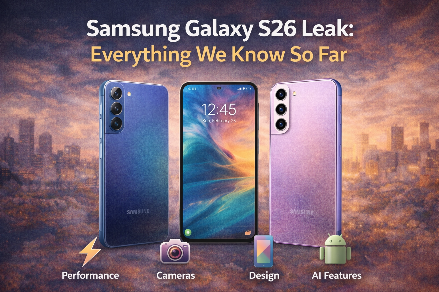 Samsung Galaxy S26 Leak Everything We Know So Far